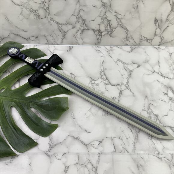 Disney Parks Prince Phillip Sleeping Beauty Foam Play Sword Gray Black Costume - Picture 4 of 7